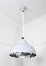 Load image into Gallery viewer, 45472BI Hammered Nickel Harborne Pendant in Birch
