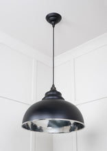 Load image into Gallery viewer, 45472EB Hammered Nickel Harborne Pendant in Elan Black
