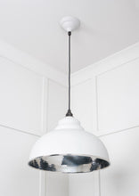 Load image into Gallery viewer, 45472F Hammered Nickel Harborne Pendant in Flock
