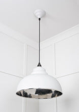 Load image into Gallery viewer, 45472F Hammered Nickel Harborne Pendant in Flock
