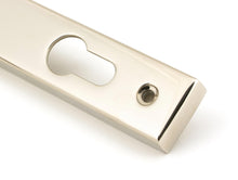 Load image into Gallery viewer, 45526 Polished Nickel Brompton Slimline Lever Espag. Lock Set
