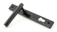 Load image into Gallery viewer, 45527 Black Brompton Slimline Lever Espag. Lock Set
