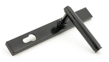 Load image into Gallery viewer, 45527 Black Brompton Slimline Lever Espag. Lock Set
