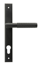 Load image into Gallery viewer, 45528 Matt Black Brompton Slimline Lever Espag. Lock Set
