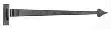 Load image into Gallery viewer, 45595 External Beeswax 35&quot; Hook &amp; Band Hinge - Cranked (pair)
