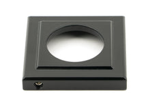 Load image into Gallery viewer, 45626 Black Avon Round Lever on Rose Set (Square)
