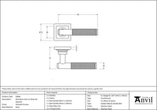 Load image into Gallery viewer, 45666 Polished Chrome Brompton Lever on Rose Set (Square)
