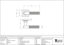 Load image into Gallery viewer, 45670 Polished Nickel Brompton Lever on Rose Set (Square)
