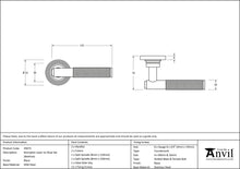 Load image into Gallery viewer, 45673 Black Brompton Lever on Rose Set (Beehive)
