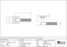 Load image into Gallery viewer, 45674 Black Brompton Lever on Rose Set (Square)
