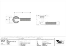 Load image into Gallery viewer, 45677 Matt Black Brompton Lever on Rose Set (Beehive)
