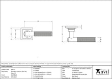 Load image into Gallery viewer, 45678 Matt Black Brompton Lever on Rose Set (Square)
