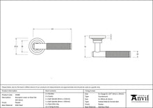 Load image into Gallery viewer, 45680 Pewter Brompton Lever on Rose Set (Art Deco)
