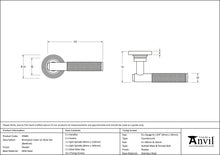 Load image into Gallery viewer, 45681 Pewter Brompton Lever on Rose Set (Beehive)
