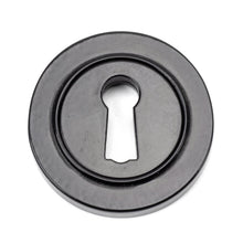 Load image into Gallery viewer, 45695 Black Round Escutcheon (Plain)
