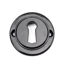 Load image into Gallery viewer, 45697 Black Round Escutcheon (Beehive)
