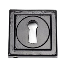 Load image into Gallery viewer, 45698 Black Round Escutcheon (Square)
