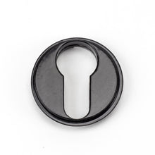 Load image into Gallery viewer, 45720 Black Round Euro Escutcheon (Art Deco)
