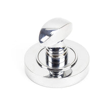 Load image into Gallery viewer, 45735 Polished Chrome Round Thumbturn Set (Plain)
