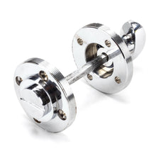 Load image into Gallery viewer, 45735 Polished Chrome Round Thumbturn Set (Plain)
