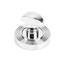 Load image into Gallery viewer, 45737 Polished Chrome Round Thumbturn Set (Beehive)
