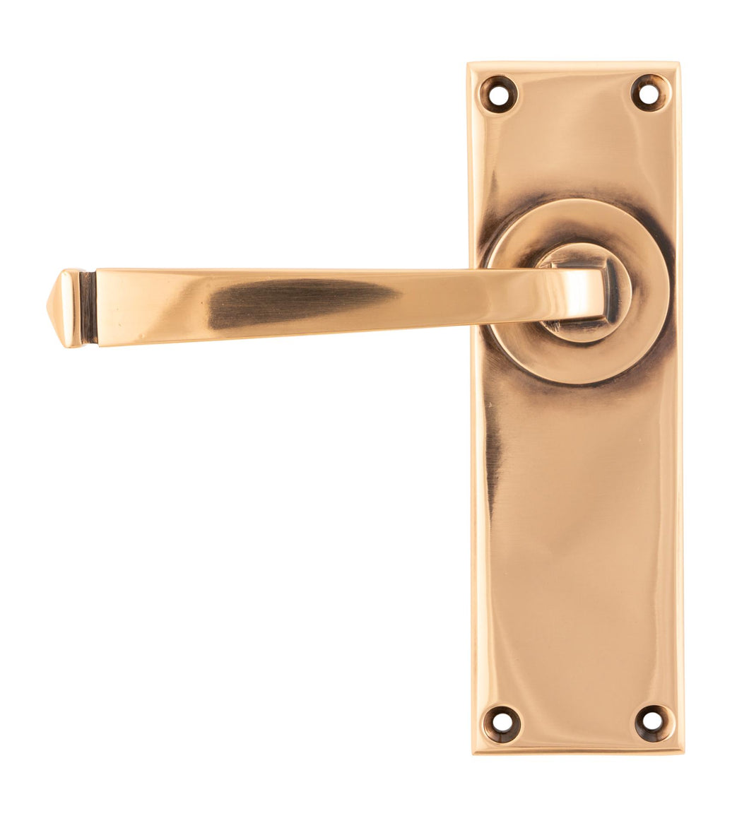 45788 Polished Bronze Avon Lever Latch Set