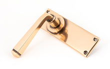 Load image into Gallery viewer, 45788 Polished Bronze Avon Lever Latch Set
