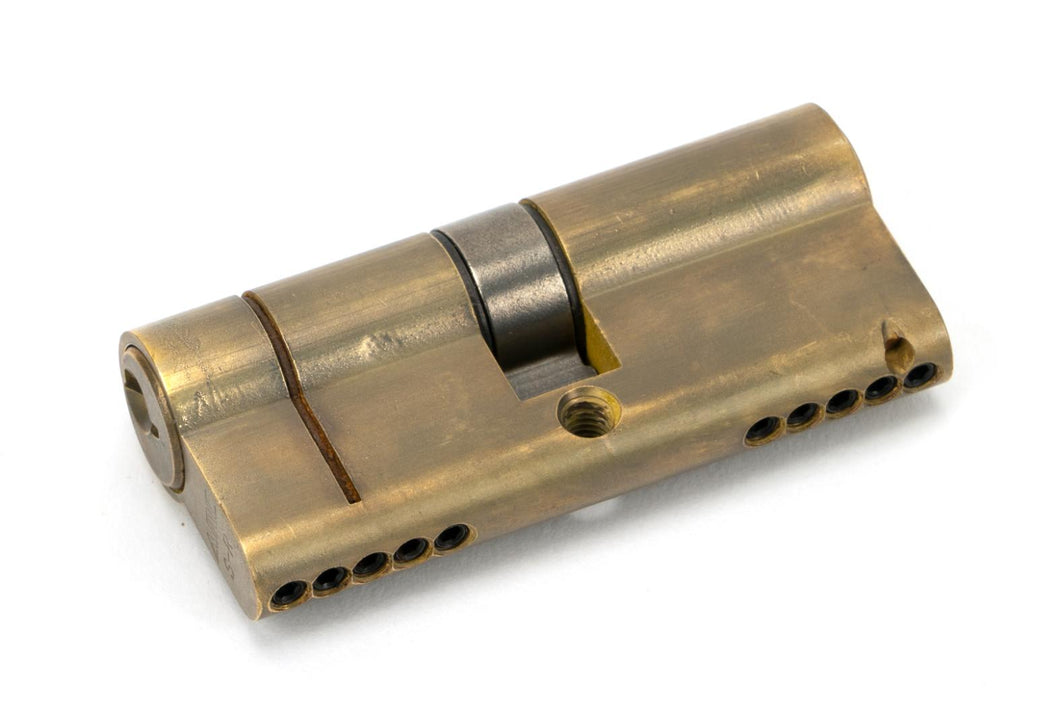 45807 Aged Brass 35/35 5pin Euro Cylinder