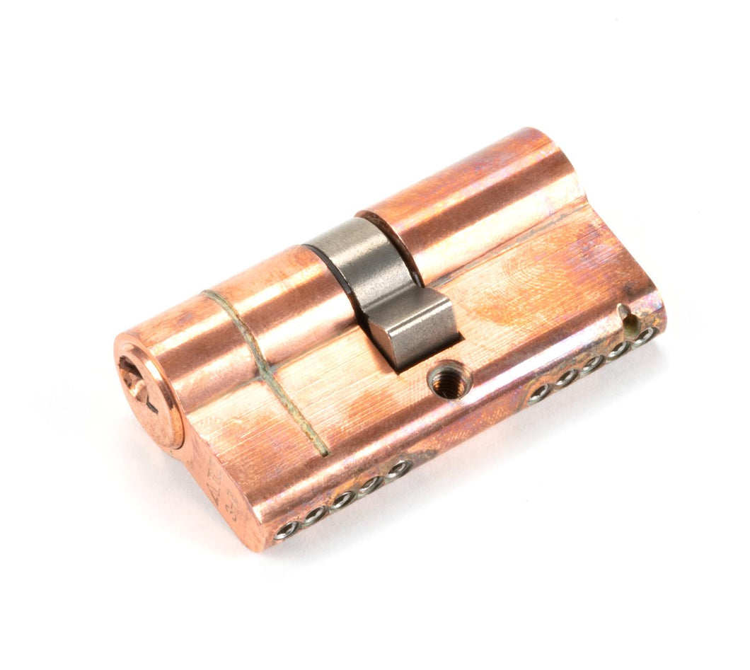 45821 Polished Bronze 30/30 5pin Euro Cylinder KA