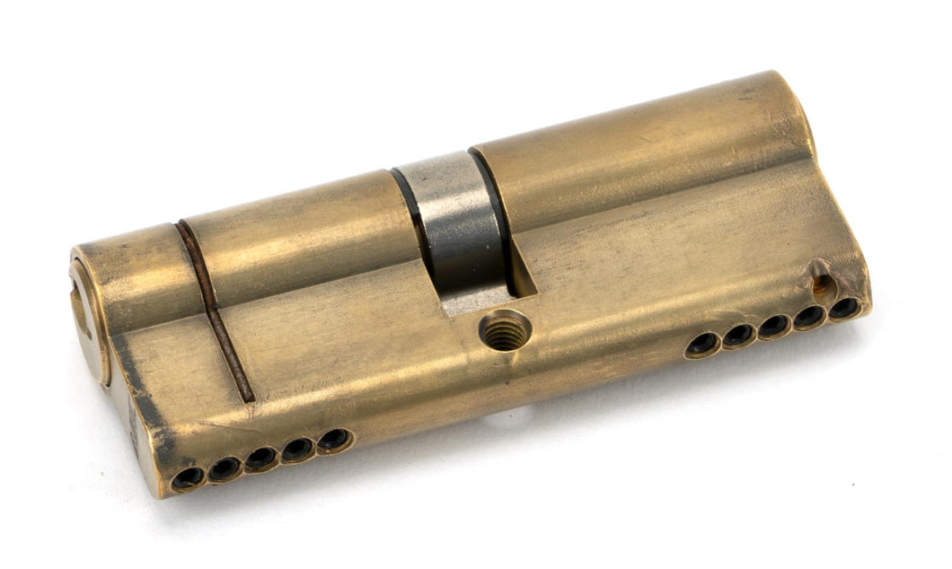 45831 Aged Brass 40/40 5pin Euro Cylinder KA