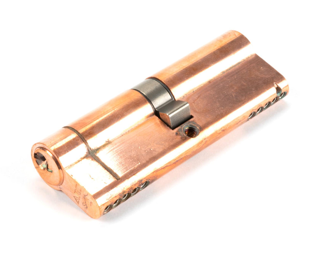 45837 Polished Bronze 45/45 5pin Euro Cylinder KA