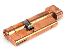 Load image into Gallery viewer, 45857 Polished Bronze 35/45T 5pin Euro Cylinder/Thumbturn
