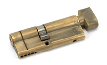 Load image into Gallery viewer, 45859 Aged Brass 35/45T 5pin Euro Cylinder/Thumbturn
