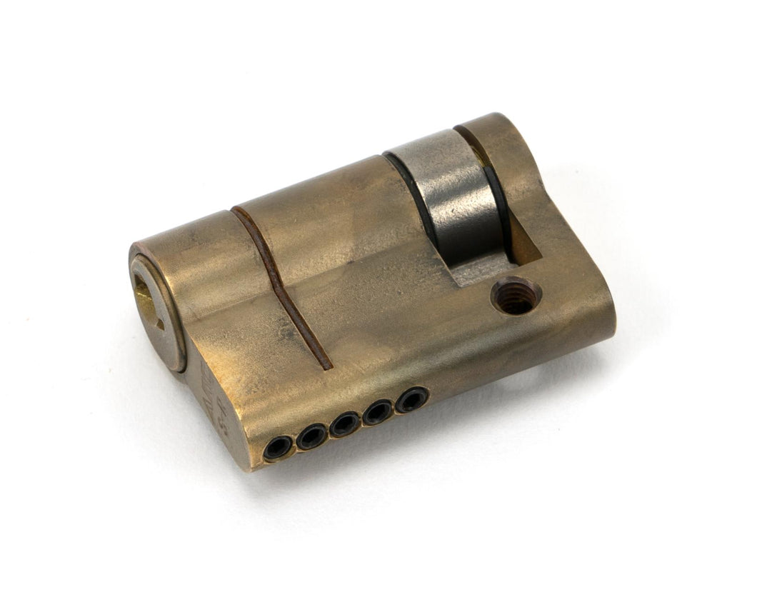 45883 Aged Brass 35/10 5pin Single Cylinder