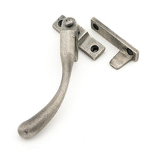 Load image into Gallery viewer, 45912 Antique Pewter Night-Vent Locking Peardrop Fastener - LH
