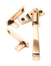 Load image into Gallery viewer, 45925 Polished Bronze Night-Vent Locking Avon Fastener
