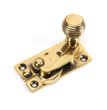 Load image into Gallery viewer, 45936 Aged Brass Beehive Sash Hook Fastener
