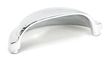 Load image into Gallery viewer, 46043 Polished Chrome Hammered Regency Concealed Drawer Pull
