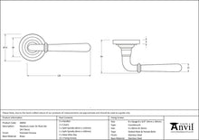 Load image into Gallery viewer, 46054 Polished Chrome Newbury Lever on Rose Set (Art Deco)
