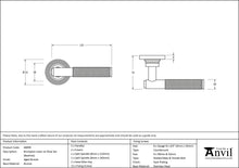 Load image into Gallery viewer, 46099 Aged Bronze Brompton Lever on Rose Set (Beehive)
