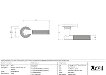 Load image into Gallery viewer, 46103 Polished Bronze Brompton Lever on Rose Set (Beehive)
