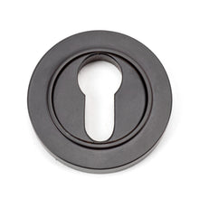 Load image into Gallery viewer, 46121 Aged Bronze Round Euro Escutcheon (Plain)
