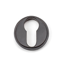 Load image into Gallery viewer, 46121 Aged Bronze Round Euro Escutcheon (Plain)
