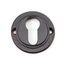 Load image into Gallery viewer, 46121 Aged Bronze Round Euro Escutcheon (Plain)
