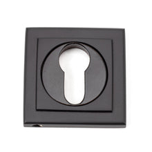 Load image into Gallery viewer, 46124 Aged Bronze Round Euro Escutcheon (Square)
