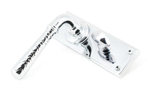 Load image into Gallery viewer, 46215 Polished Chrome Hammered Newbury Lever Bathroom Set
