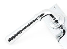Load image into Gallery viewer, 46215 Polished Chrome Hammered Newbury Lever Bathroom Set
