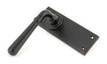 Load image into Gallery viewer, 46222 Aged Bronze Hammered Newbury Lever Latch Set
