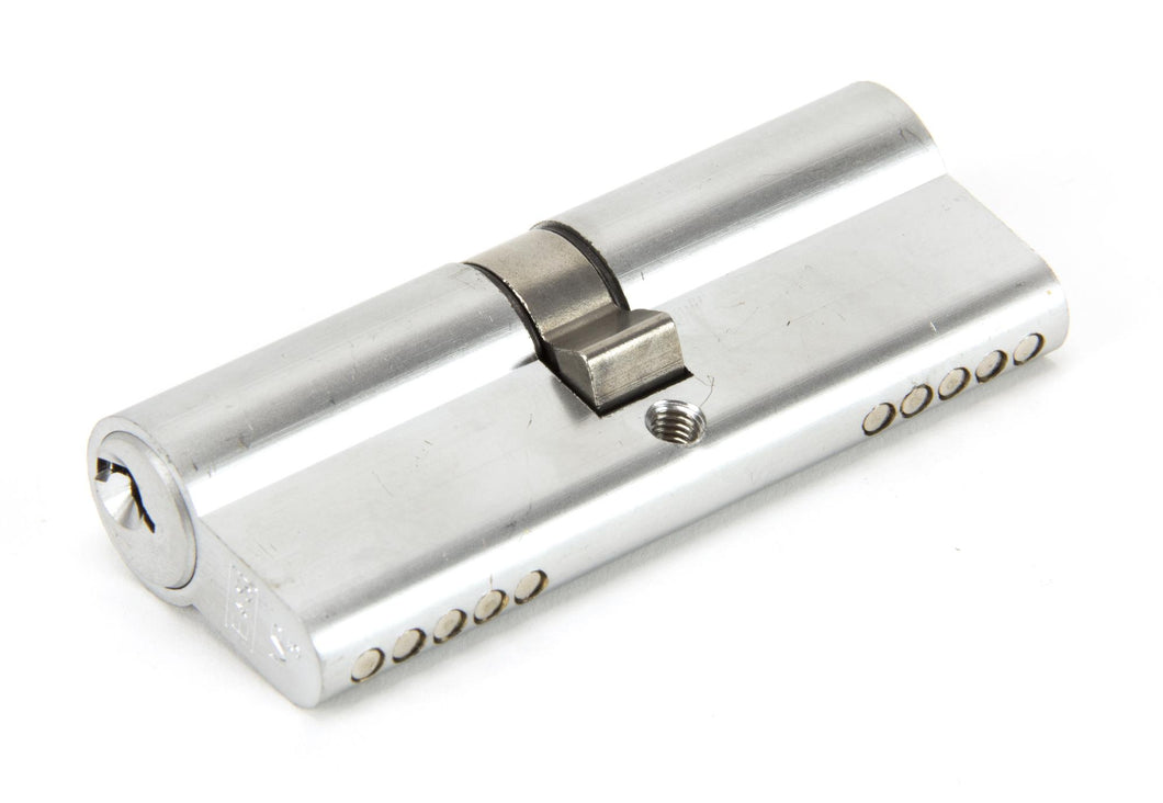 46253 Satin Chrome 40/40 5pin Euro Cylinder KA