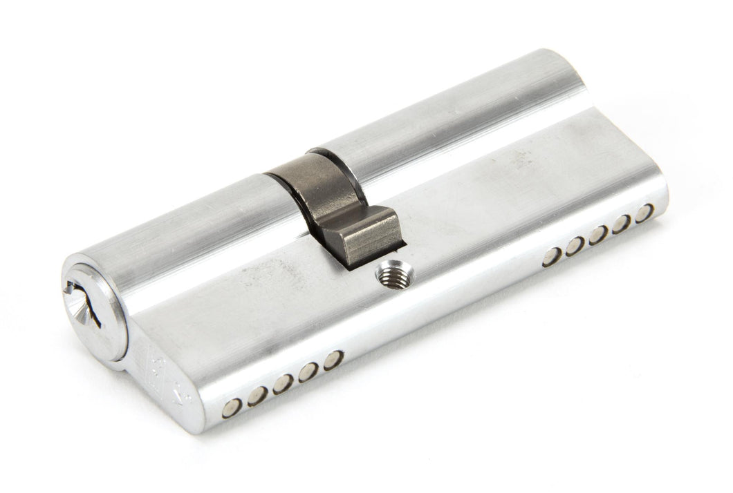 46256 Satin Chrome 35/45 5pin Euro Cylinder KA